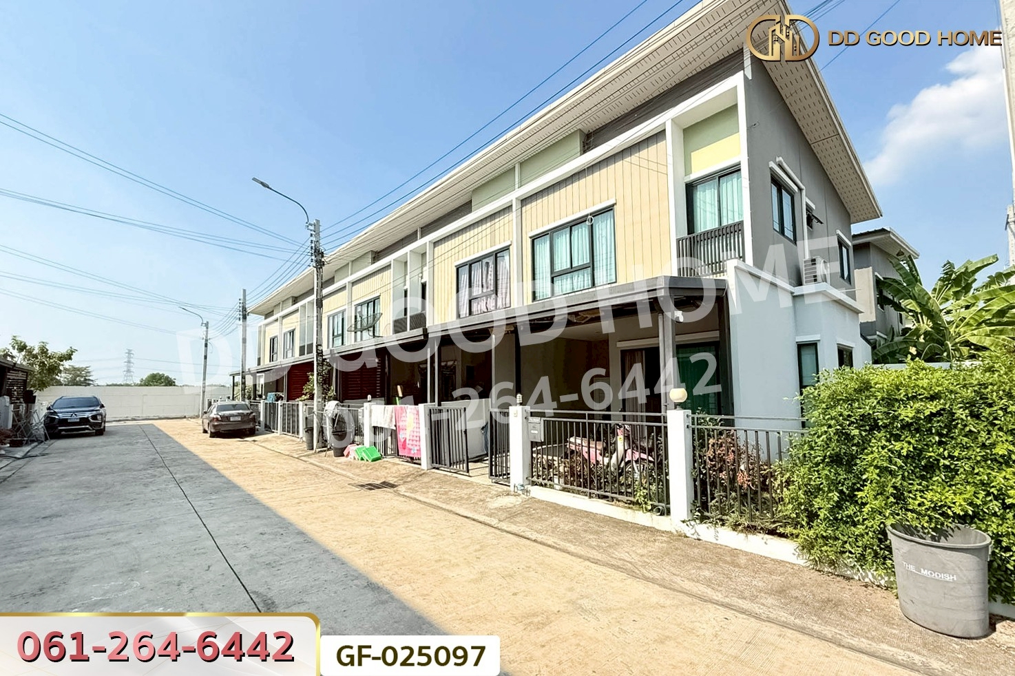 GF-025097 ทาวน์เฮ้าส์ เดอะโมดิช ชัยพฤกษ์-วงแหวน ไทรน้อย นนทบุรี ใกล้ บิ๊กซีไทรน้อย