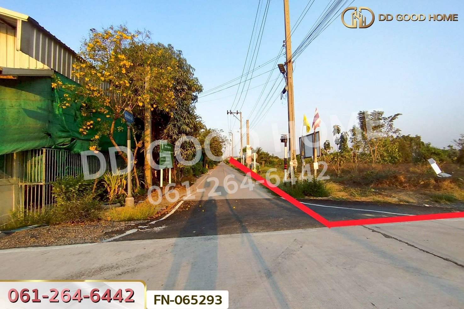 FN-065293 ที่ดินบางบัวทอง 4 ไร่ 327.9 ตร.ว. นนทบุรี ใกล้วัดสร้างใหม่ คลองเจ็ก