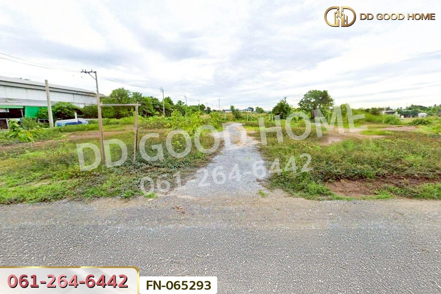 FN-065293 ที่ดินบางบัวทอง 4 ไร่ 327.9 ตร.ว. นนทบุรี ใกล้วัดสร้างใหม่ คลองเจ็ก