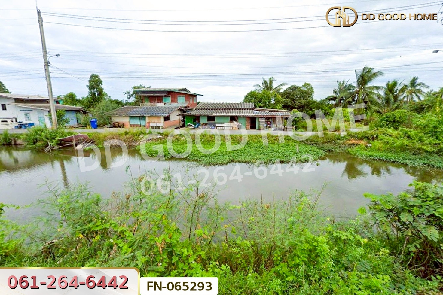 FN-065293 ที่ดินบางบัวทอง 4 ไร่ 327.9 ตร.ว. นนทบุรี ใกล้วัดสร้างใหม่ คลองเจ็ก