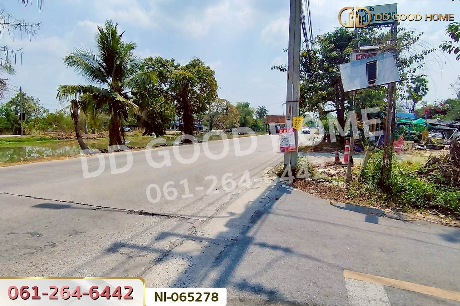 NI-065278 ที่ดินคลองหก 200 ตร.ว. ปทุมธานี ใกล้มหาวิทยาลัยเทคโนโลยีราชมงคลธัญบุรี