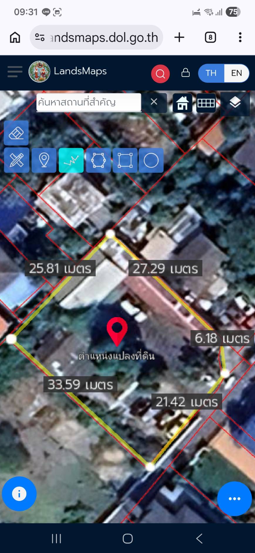 ขายที่ดินเปล่า ทำเลดี ในซอยพรานนก 5 (ซอยพรพิพัฒน์) บางกอกน้อย กรุงเทพมหานคร