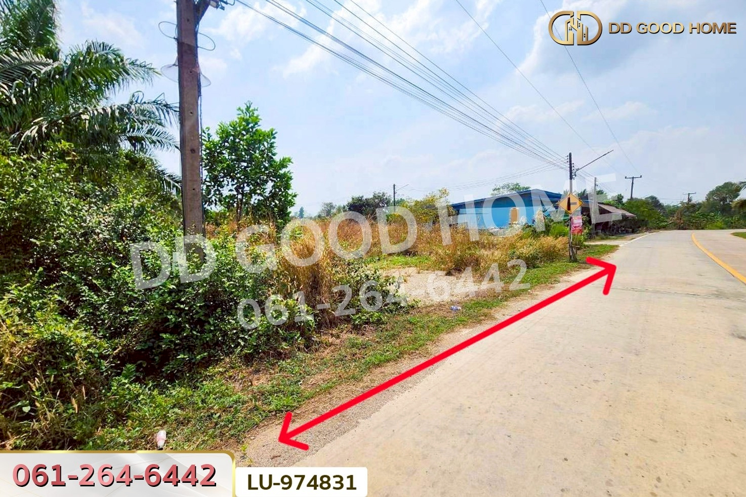 LU-974831 ที่ดินบ้านโค้งประดู่เทศบาล 5 เกาะจันทร์ 80 ตร.ว. ชลบุรี ใกล้ที่ว่าการอำเภอเกาะจันทร์