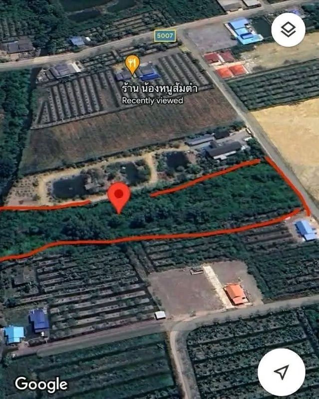 ขายที่ดินแปลงสวย 6 ไร่กว่า ติดถนน-ติดคลอง ทำเลทอง อัมพวา