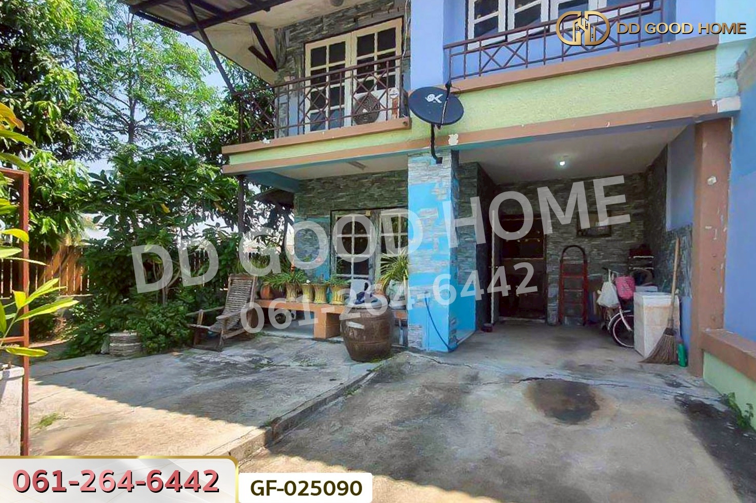 GF-025090 บ้านแฝด บ้านพฤกษา 8 นครชัยศรี นครปฐม ใกล้ เซ็นทรัล ศาลายา