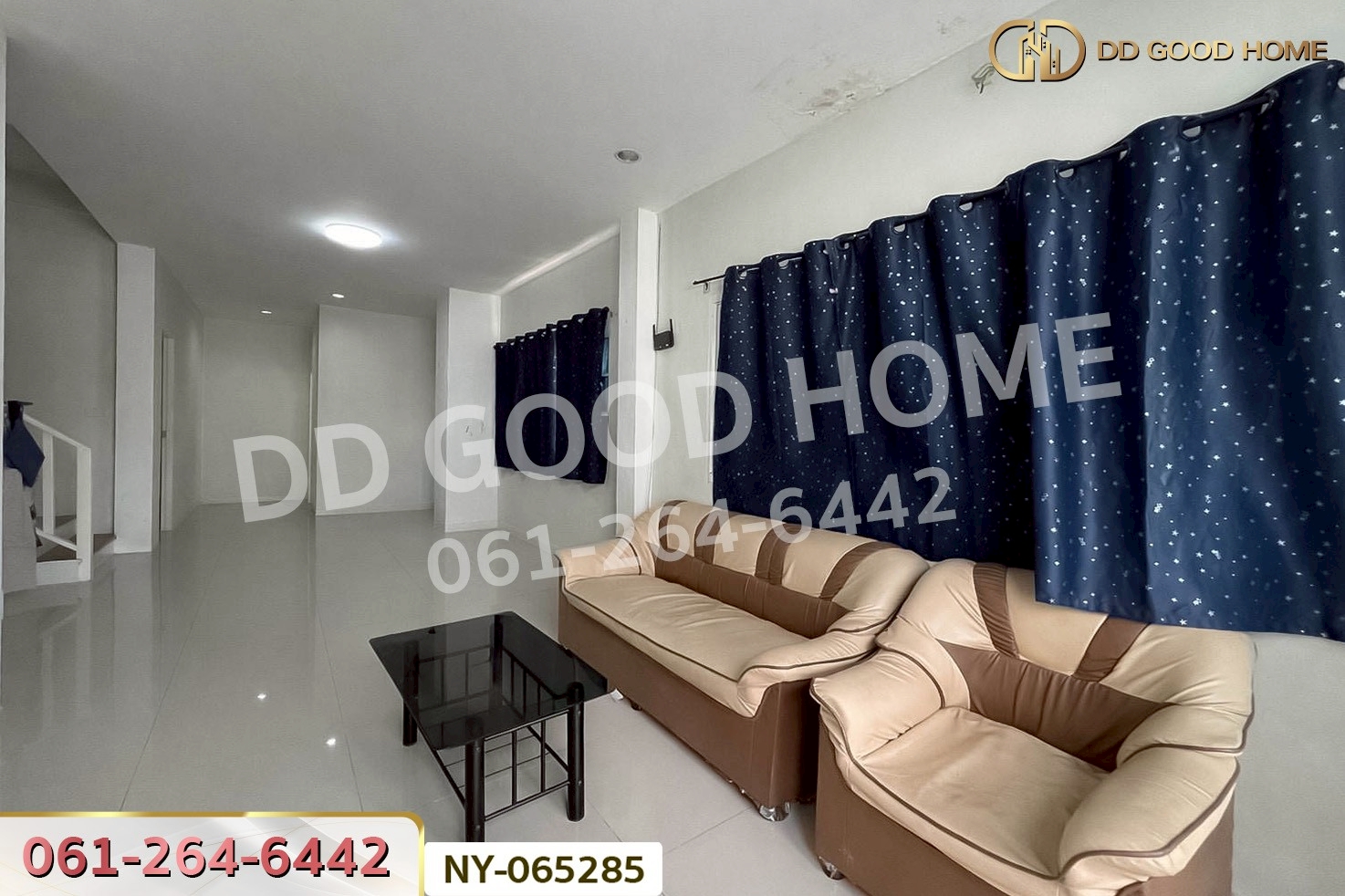 NY-065285 บ้านแฝด คันทรีวิลเลจ 7 ศรีราชา ชลบุรี ใกล้วิทยาลัยเทคโนโลยีทางทะเลแห่งเอเชีย