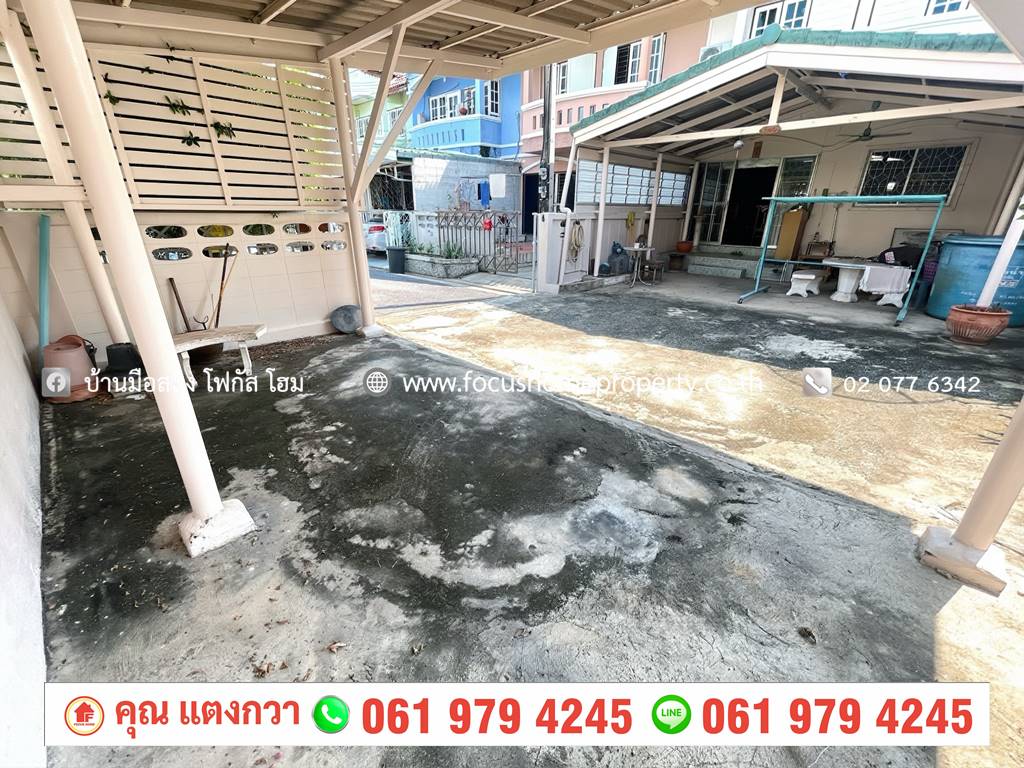 ขาย ทาวน์เฮ้าส์ 2 ชั้น หลังมุม หมู่บ้าน ธนกร ถนนจันทร์ทองเอี่ยม