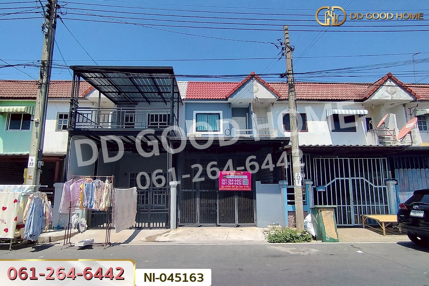 NI-045163 ทาวน์เฮ้าส์ เอเชีย โฮมทาวน์ ไทรน้อย นนทบุรี ใกล้ โรงพยาบาลไทรน้อย