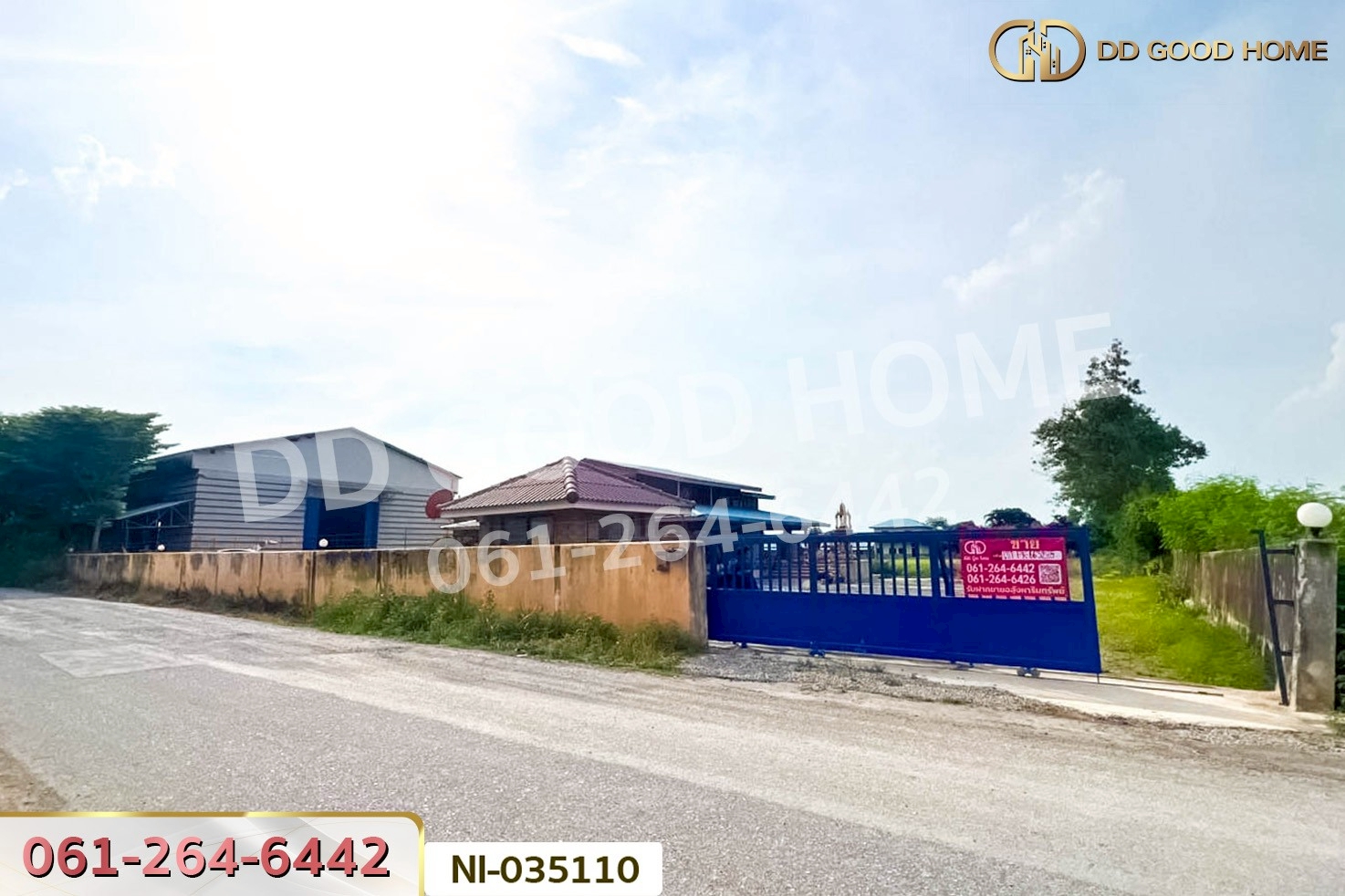 ที่ดินบางน้ำเปรี้ยว 10 ไร่ ฉะเชิงเทรา ใกล้โรงเรียนสิทธิสุนทรอุทิศ (เช่า) NI-035110