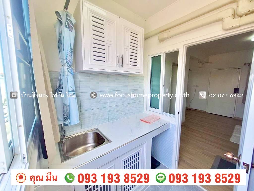 ขาย เอื้ออาทร วัดกู้ 1 ห้องมุมเดี่ยว อาคาร  13  ชััน 5