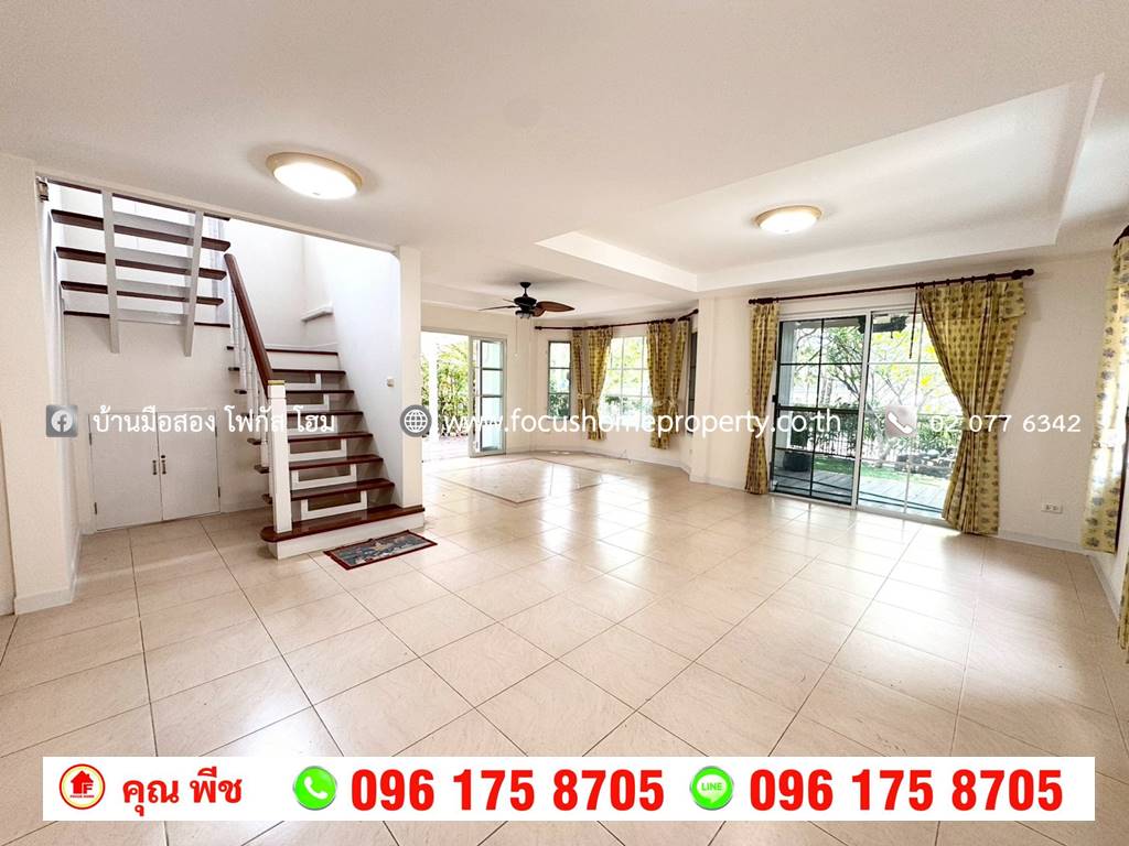 ขาย บ้านเดี่ยว หมู่บ้าน ชลลดา วัดลาดปลาดุก หลังมุม วิวทะเลสาบ