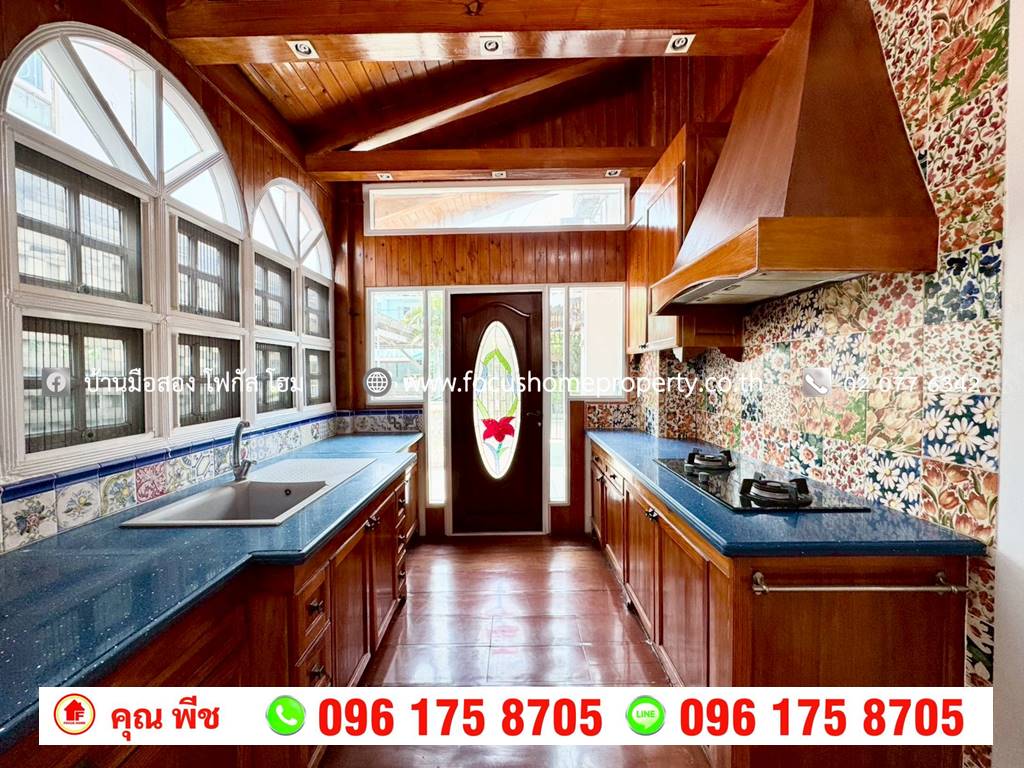 ขาย บ้านเดี่ยว หมู่บ้าน ชลลดา วัดลาดปลาดุก หลังมุม วิวทะเลสาบ