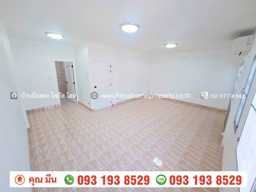 ขาย ทาวน์เฮ้าส์ 2 ชั้น หมู่บ้าน ศิริวรรณ-ชวนชม ไทรน้อย