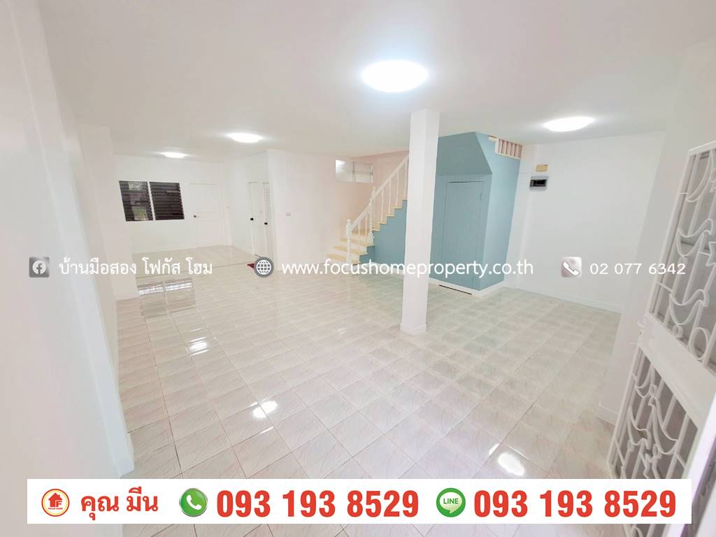 ขาย ทาวน์เฮ้าส์ 2 ชั้น หมู่บ้าน ศิริวรรณ-ชวนชม ไทรน้อย