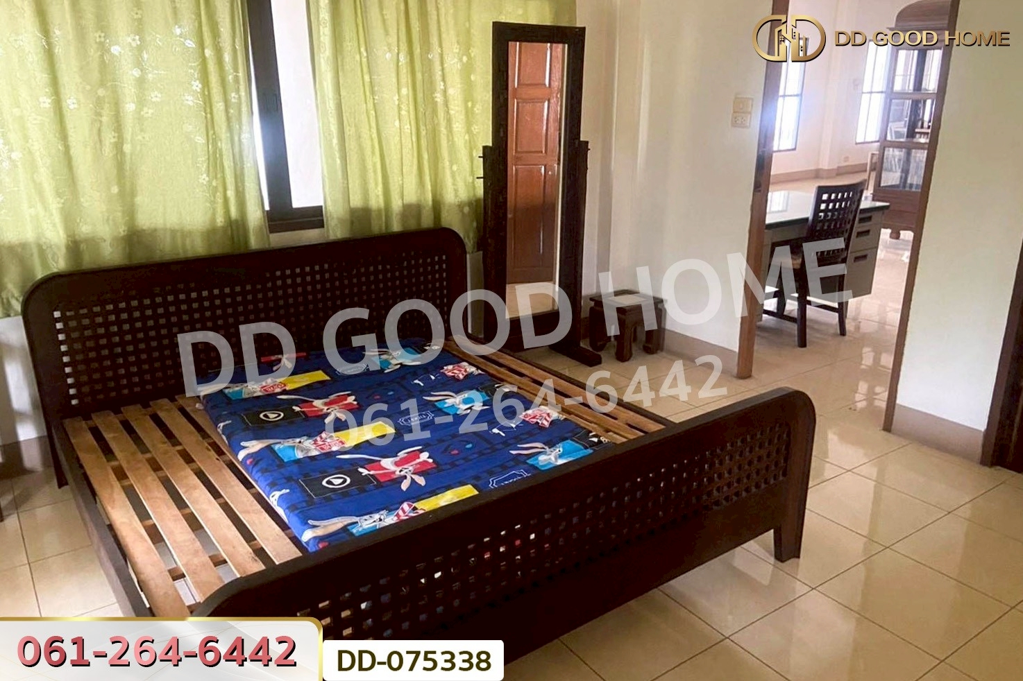 บ้านเดี่ยว บ้านถวาย หางดง เชียงใหม่ ใกล้ศูนย์หัตถกรรมบ้านถวาย 4 DD-075338