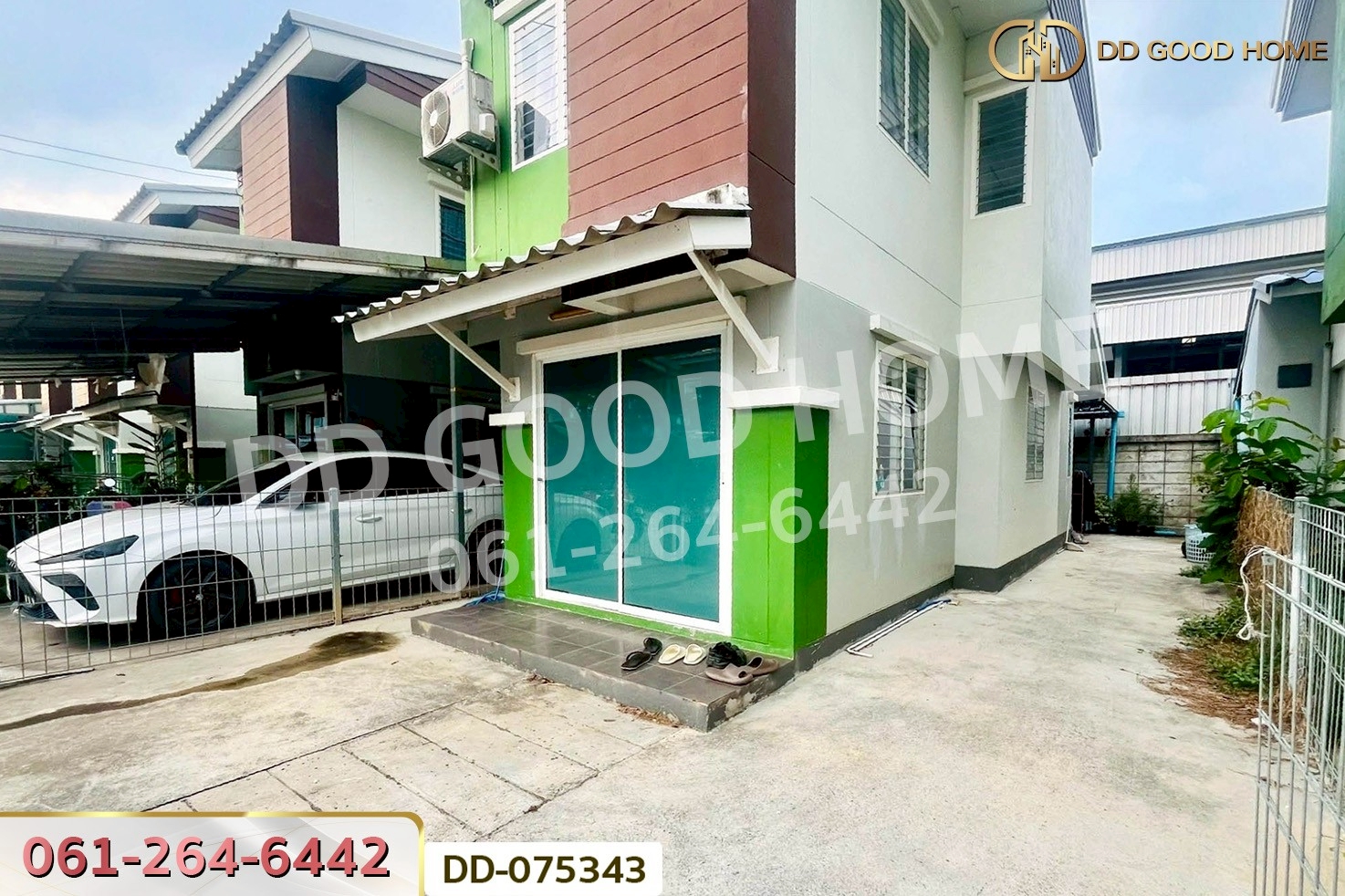 บ้านเดี่ยว บ้านเอื้ออาทรเคหะบ่อวิน ศรีราชา-บ่อวิน ชลบุรี ใกล้ตลาดใหม่พันเสด็จใน DD-075343
