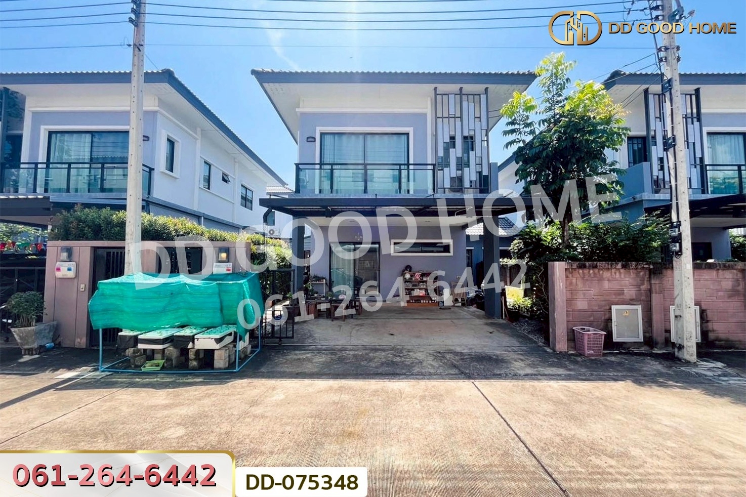 บ้านแฝด เดอะ แพลนท์ วงแหวน-ลำลูกกา คลอง 5 ปทุมธานี ใกล้ตลาดมั่งมีทรัพย์ มาร์เก็ต DD-075348