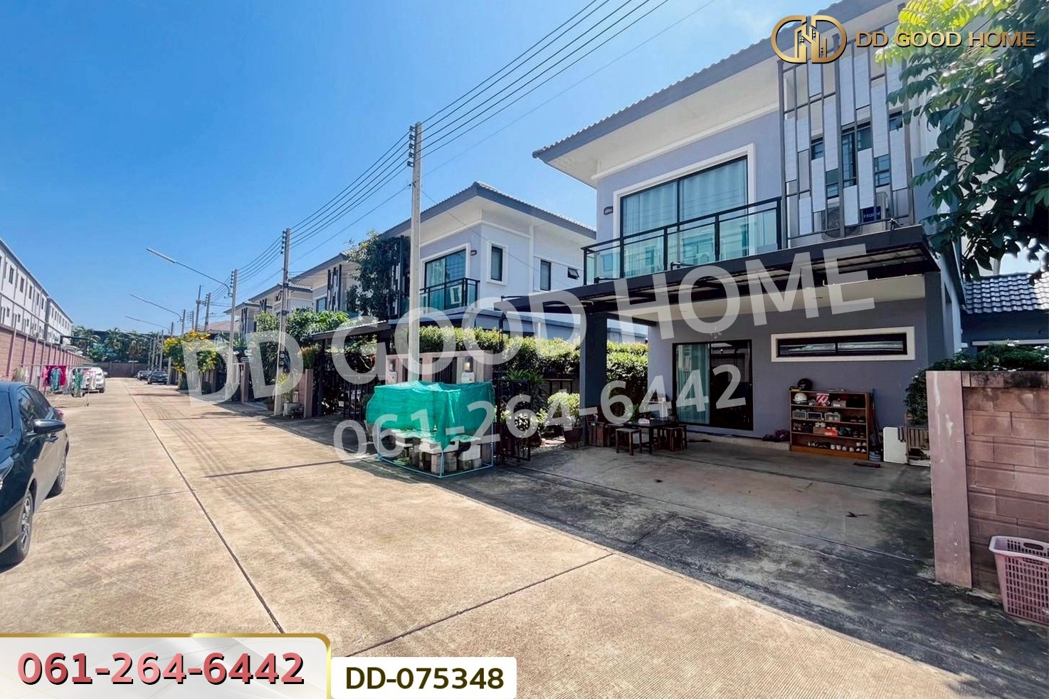 บ้านแฝด เดอะ แพลนท์ วงแหวน-ลำลูกกา คลอง 5 ปทุมธานี ใกล้ตลาดมั่งมีทรัพย์ มาร์เก็ต DD-075348