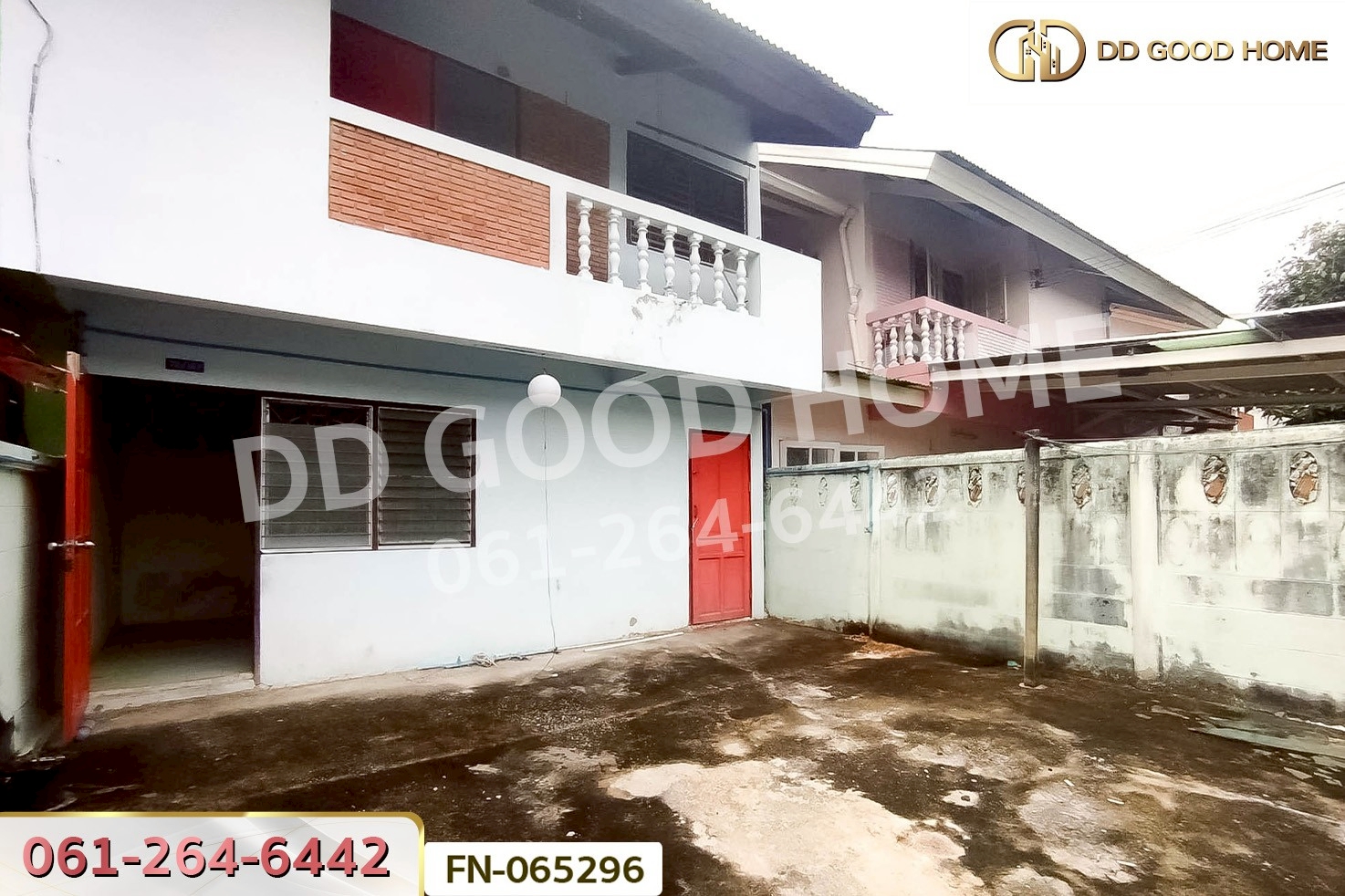 บ้านแฝด หมู่บ้านกลาโหมนิเวศน์ พุทธมณฑลสาย 5 ใกล้เซ็นทรัล ศาลายา FN-065296