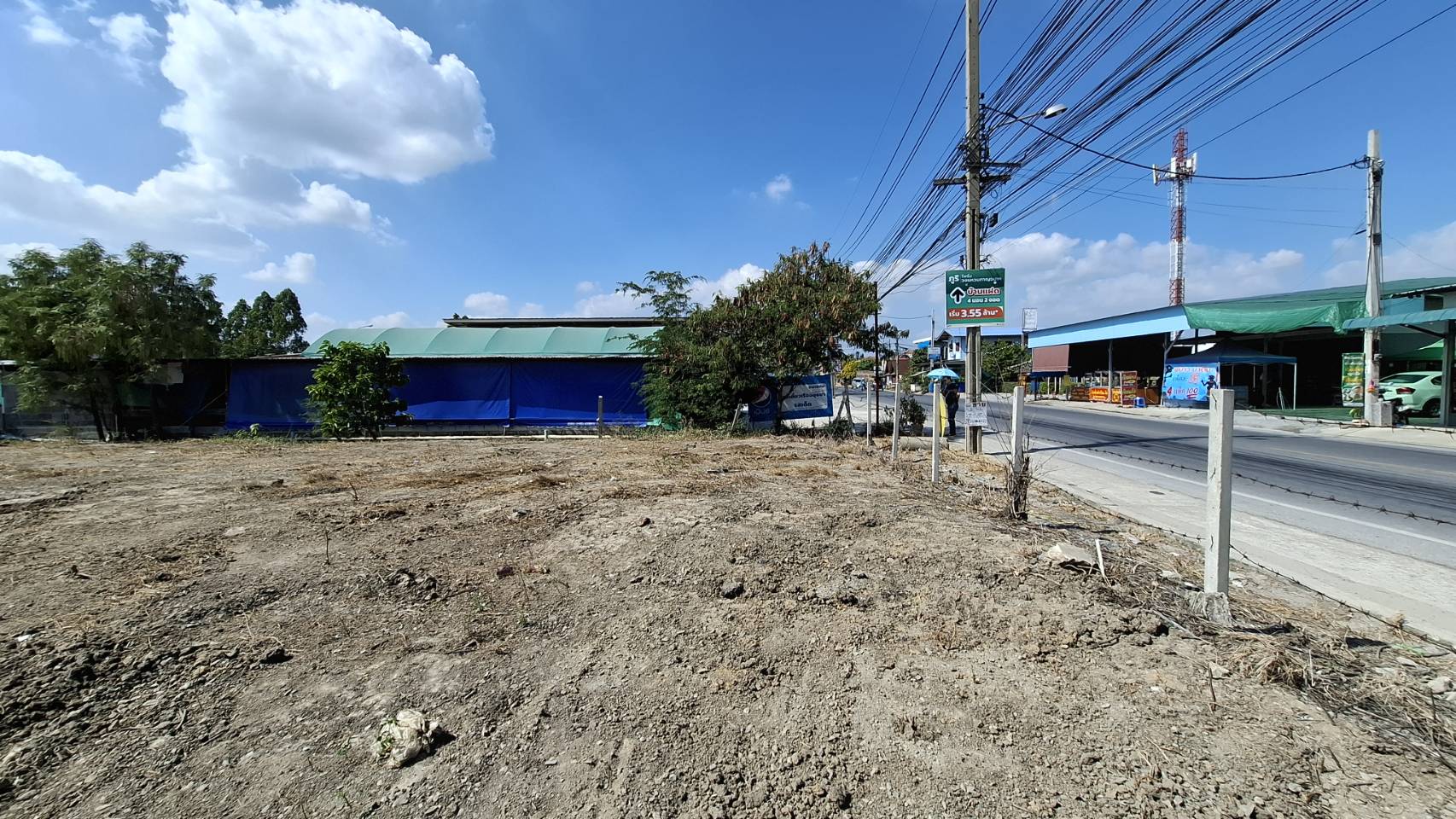 ขายที่ดินเปล่า ถมแล้ว ทำเลดี ใกล้โรงเรียนสารสาสน์ อำเภอบางบัวทอง จังหวัดนนทบุรี