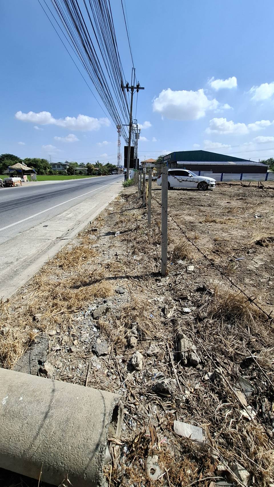 ขายที่ดินเปล่า ถมแล้ว ทำเลดี ใกล้โรงเรียนสารสาสน์ อำเภอบางบัวทอง จังหวัดนนทบุรี