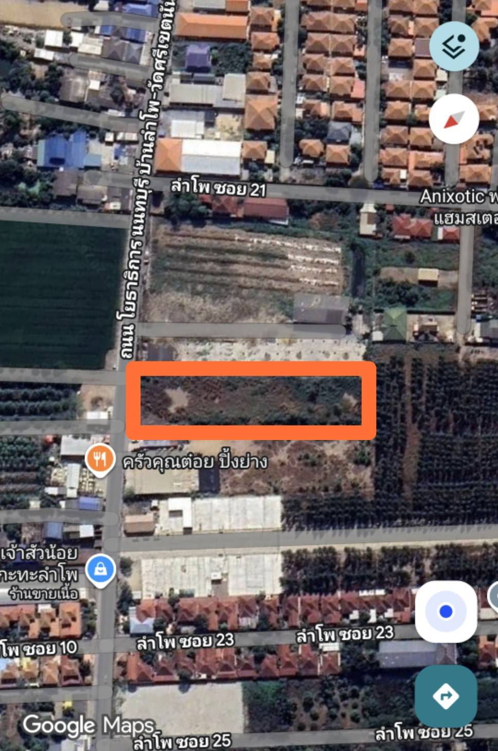 ขายที่ดินเปล่า ถมแล้ว ทำเลดี ใกล้โรงเรียนสารสาสน์ อำเภอบางบัวทอง จังหวัดนนทบุรี