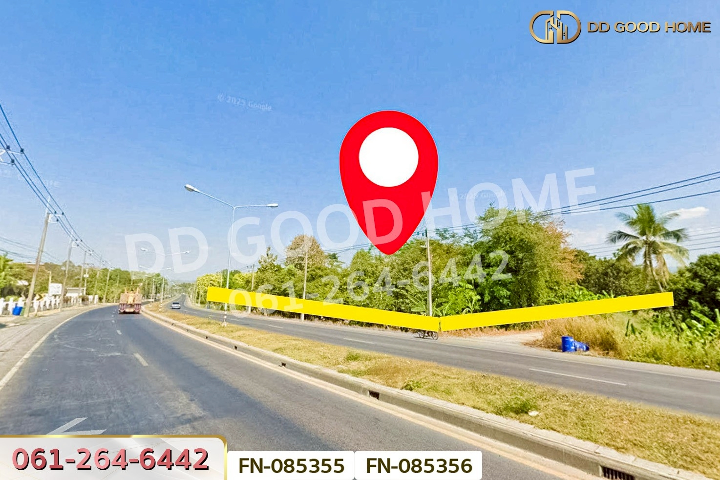 ที่ดินเขาเพิ่ม 3 ไร่ 156.1 ตร.ว. นครนายก ใกล้ปิ่นโตคาเฟ่ FN-085355