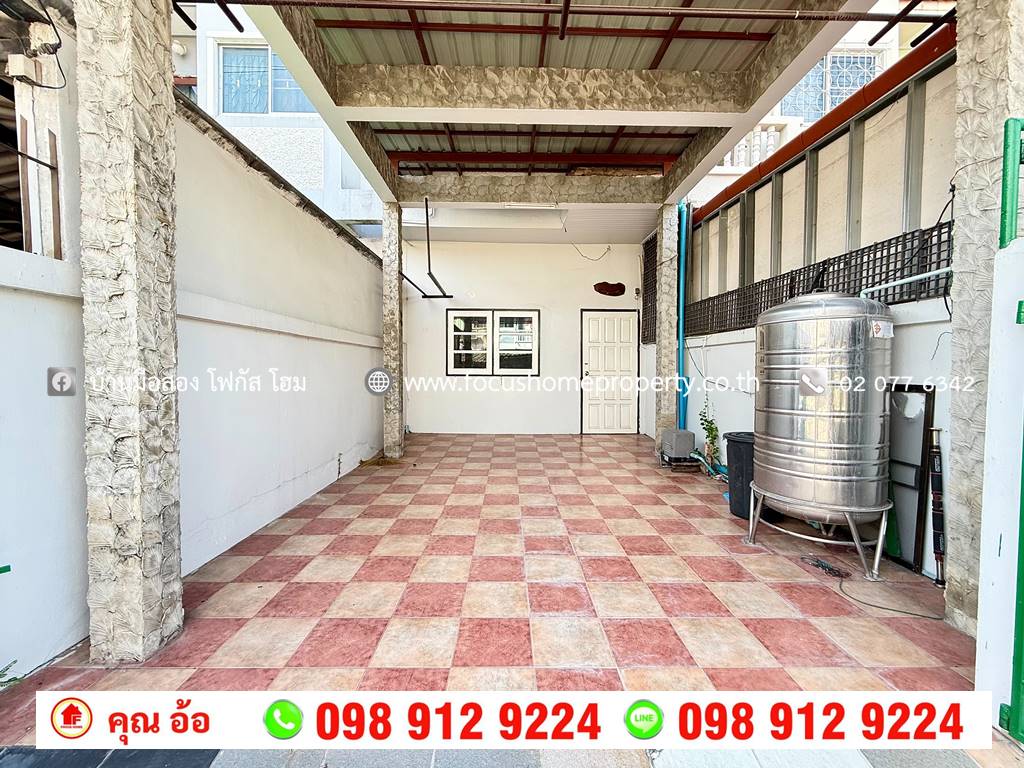 ขาย ทาวน์เฮ้าส์ 2 ชั้น หมู่บ้าน บ้านบางบัวทอง บ้านกล้วย-ไทรน้อย