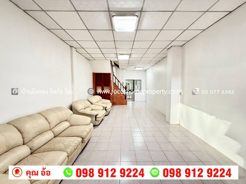 ขาย ทาวน์เฮ้าส์ 2 ชั้น หมู่บ้าน บ้านบางบัวทอง บ้านกล้วย-ไทรน้อย