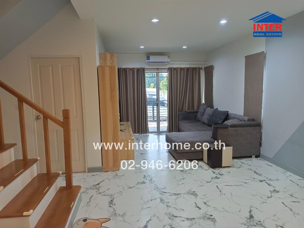 ขายทาวน์โฮม 2 ชั้น หมู่บ้านเมดิโอ้นิมิตรใหม่ ทำเลดี เขตคลองสามวา กรุงเทพมหานคร