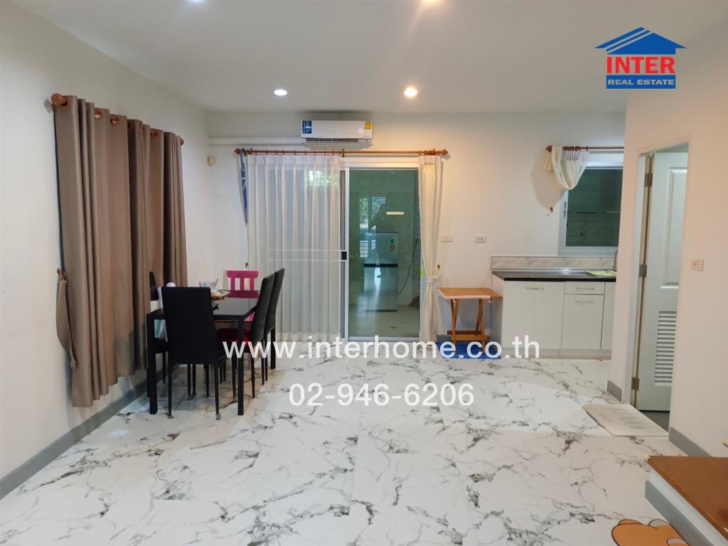 ขายทาวน์โฮม 2 ชั้น หมู่บ้านเมดิโอ้นิมิตรใหม่ ทำเลดี เขตคลองสามวา กรุงเทพมหานคร