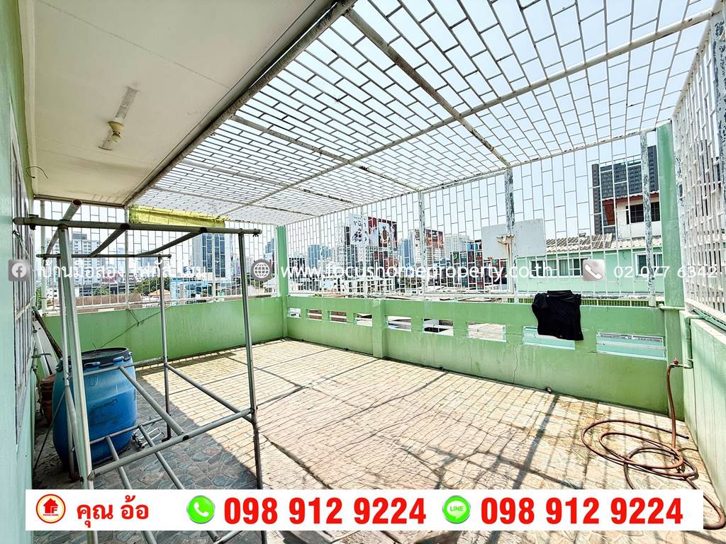 ขาย อาคารพาณิชย์ 5 ชั้น หลังมุม แยกดินแดง