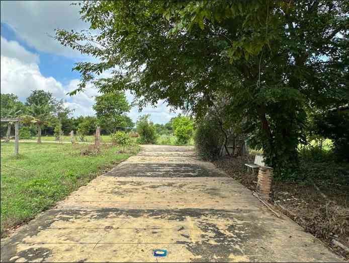 ขายบ้านพร้อมที่ดิน ทำเลดี ล้อมน้ำ 3 ด้าน  ดอนมะนาว สุพรรณบุรี