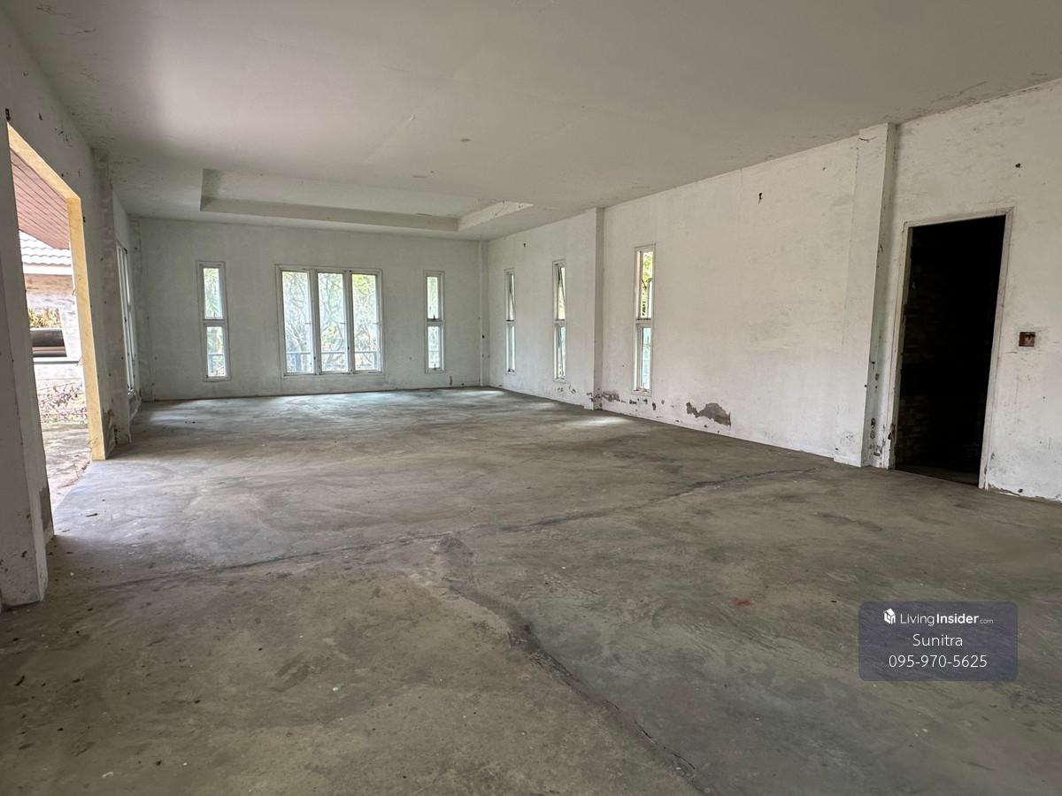 ขายบ้านพร้อมที่ดิน ทำเลดี ล้อมน้ำ 3 ด้าน  ดอนมะนาว สุพรรณบุรี