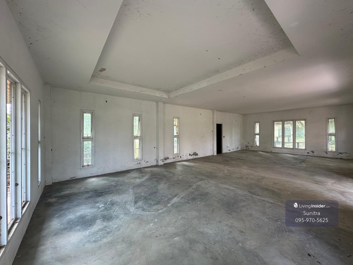 ขายบ้านพร้อมที่ดิน ทำเลดี ล้อมน้ำ 3 ด้าน  ดอนมะนาว สุพรรณบุรี