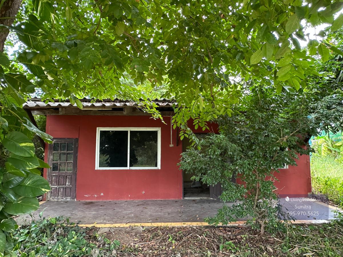 ขายบ้านพร้อมที่ดิน ทำเลดี ล้อมน้ำ 3 ด้าน  ดอนมะนาว สุพรรณบุรี