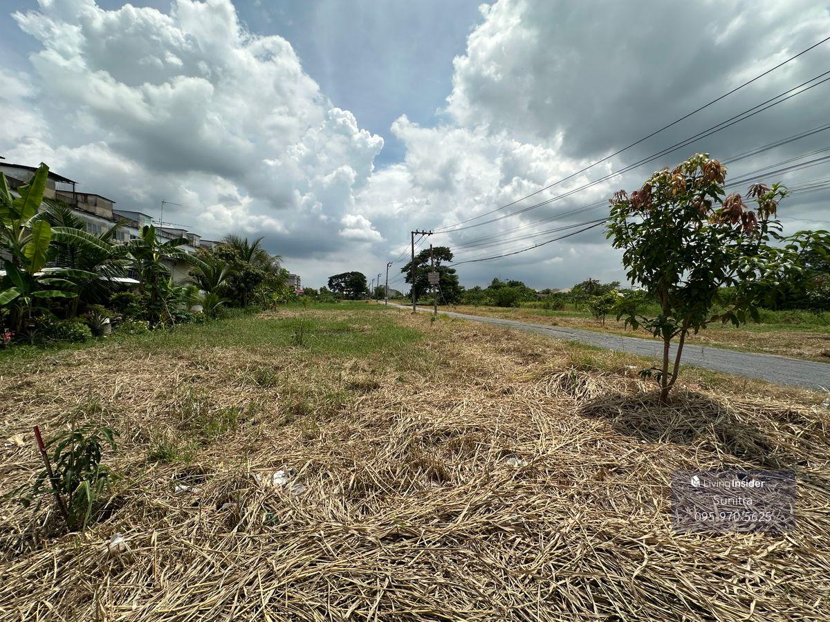 ให้เช่า ที่ดินแปลงสวย ทำเลดี ติดถนนใหญ่ 6 เลน เลียบวารี ซอย 35 มีนบุรี