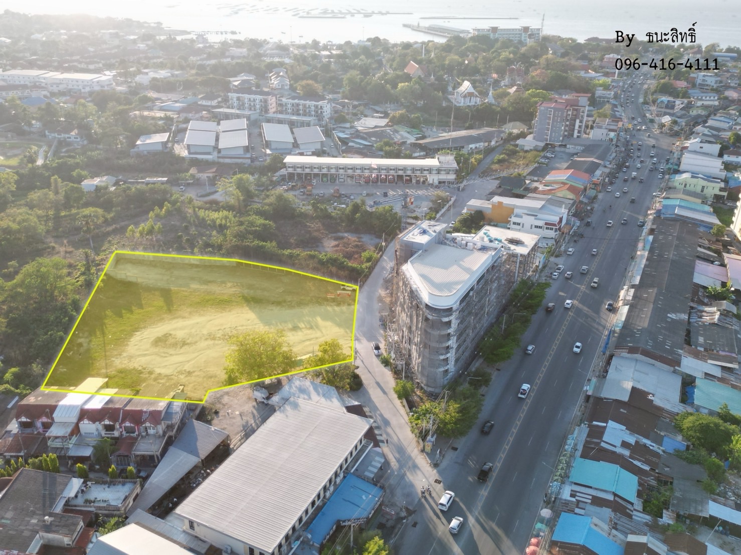 ขายที่ดินเปล่า 3 ไร่ ทำเลดี ใกล้หาดบางเเสน เหมาะลงทุนอสังหาฯ ทุกรูปแบบ