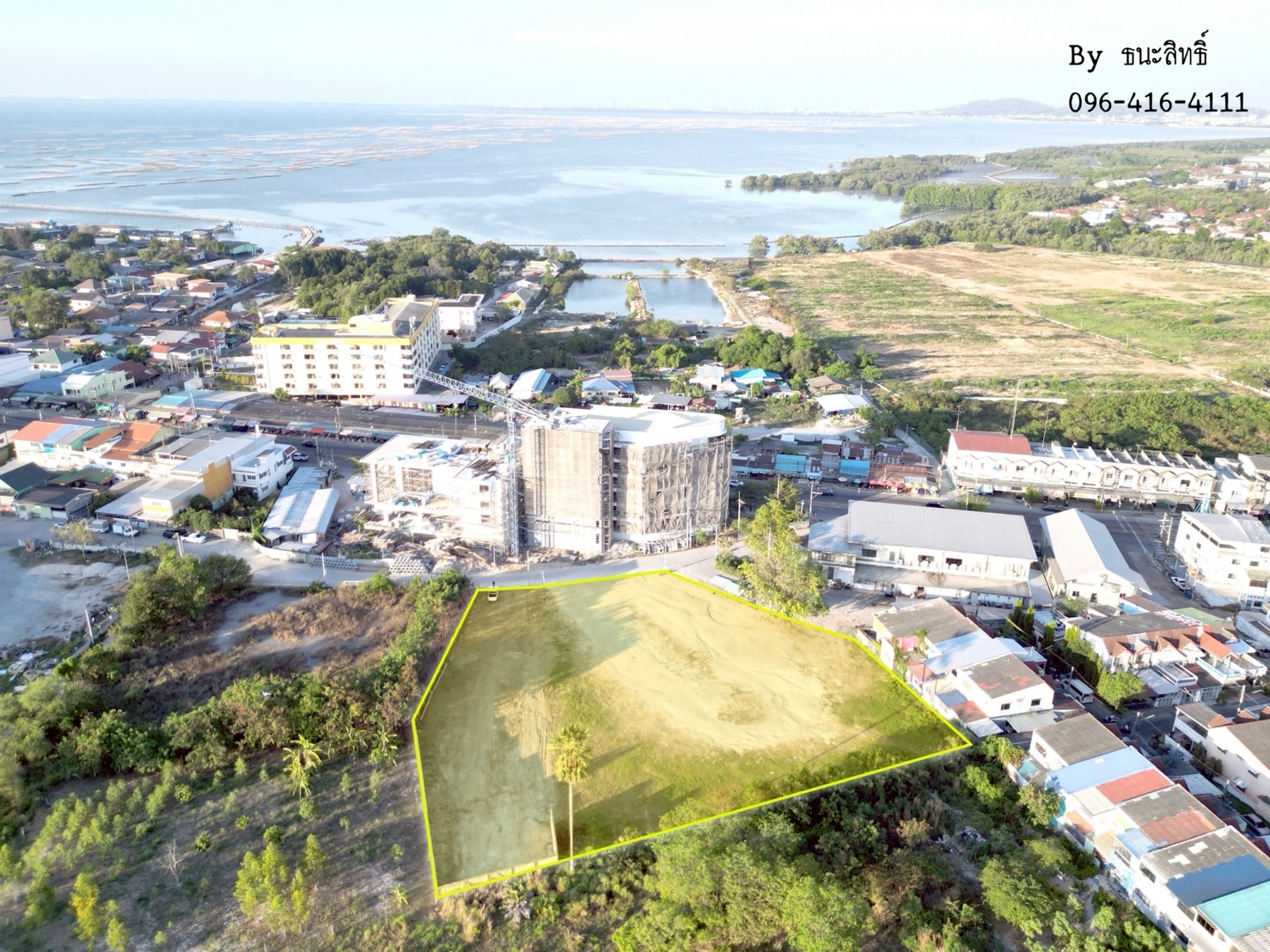 ขายที่ดินเปล่า 3 ไร่ ทำเลดี ใกล้หาดบางเเสน เหมาะลงทุนอสังหาฯ ทุกรูปแบบ