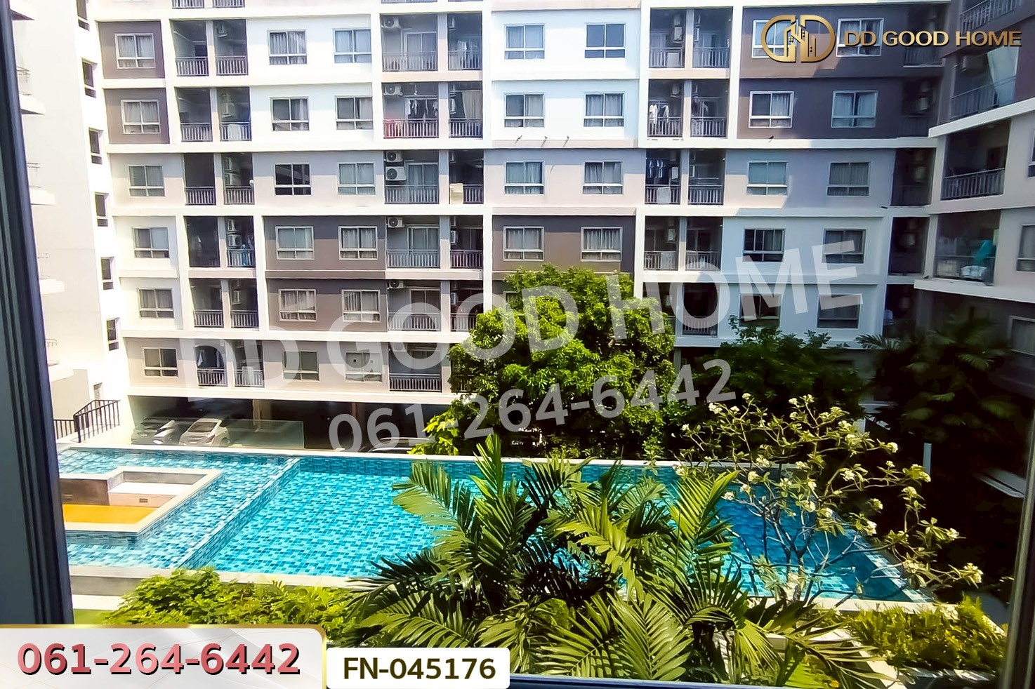 พลัส คอนโด อยุธยา ถ.โรจนะ ใกล้เซ็นทรัล อยุธยา FN-045176