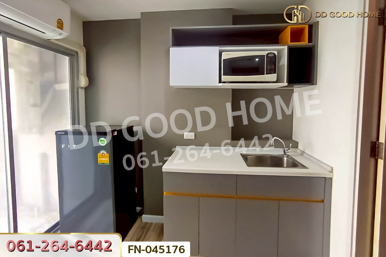 พลัส คอนโด อยุธยา ถ.โรจนะ ใกล้เซ็นทรัล อยุธยา FN-045176
