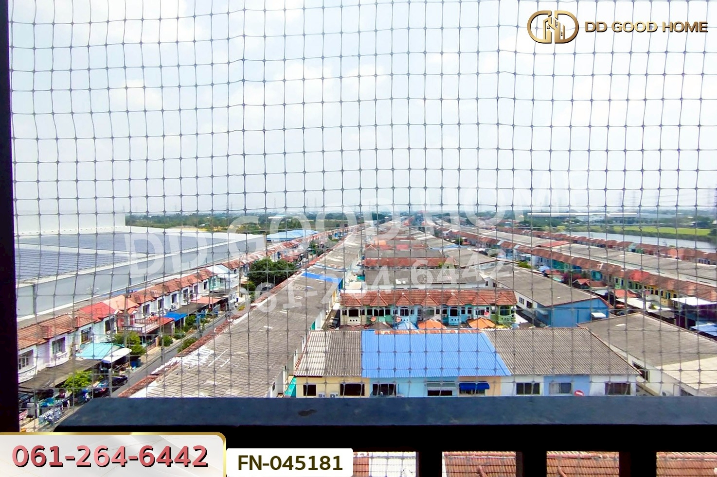 เอแลนด์ คอนโด ไทรน้อย นนทบุรี ใกล้การไฟฟ้าฯไทรน้อย ถ.บางกรวย-ไทรน้อย FN-045181