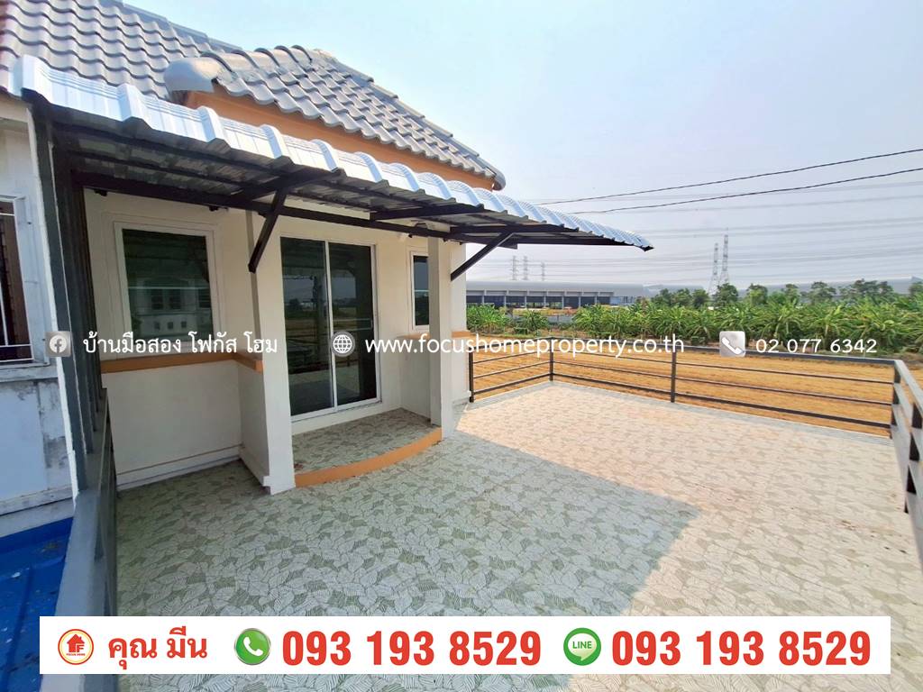 ขาย ทาวน์เฮ้าส์ 2 ชั้น หลังมุม หมู่บ้าน เอเชียโฮมทาวน์ 3 ไทรน้อย