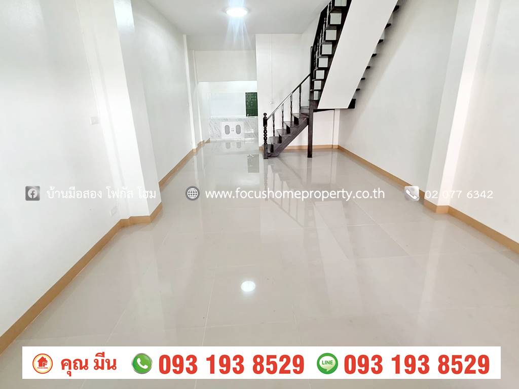 ขาย ทาวน์เฮ้าส์ 2 ชั้น หลังมุม หมู่บ้าน เอเชียโฮมทาวน์ 3 ไทรน้อย