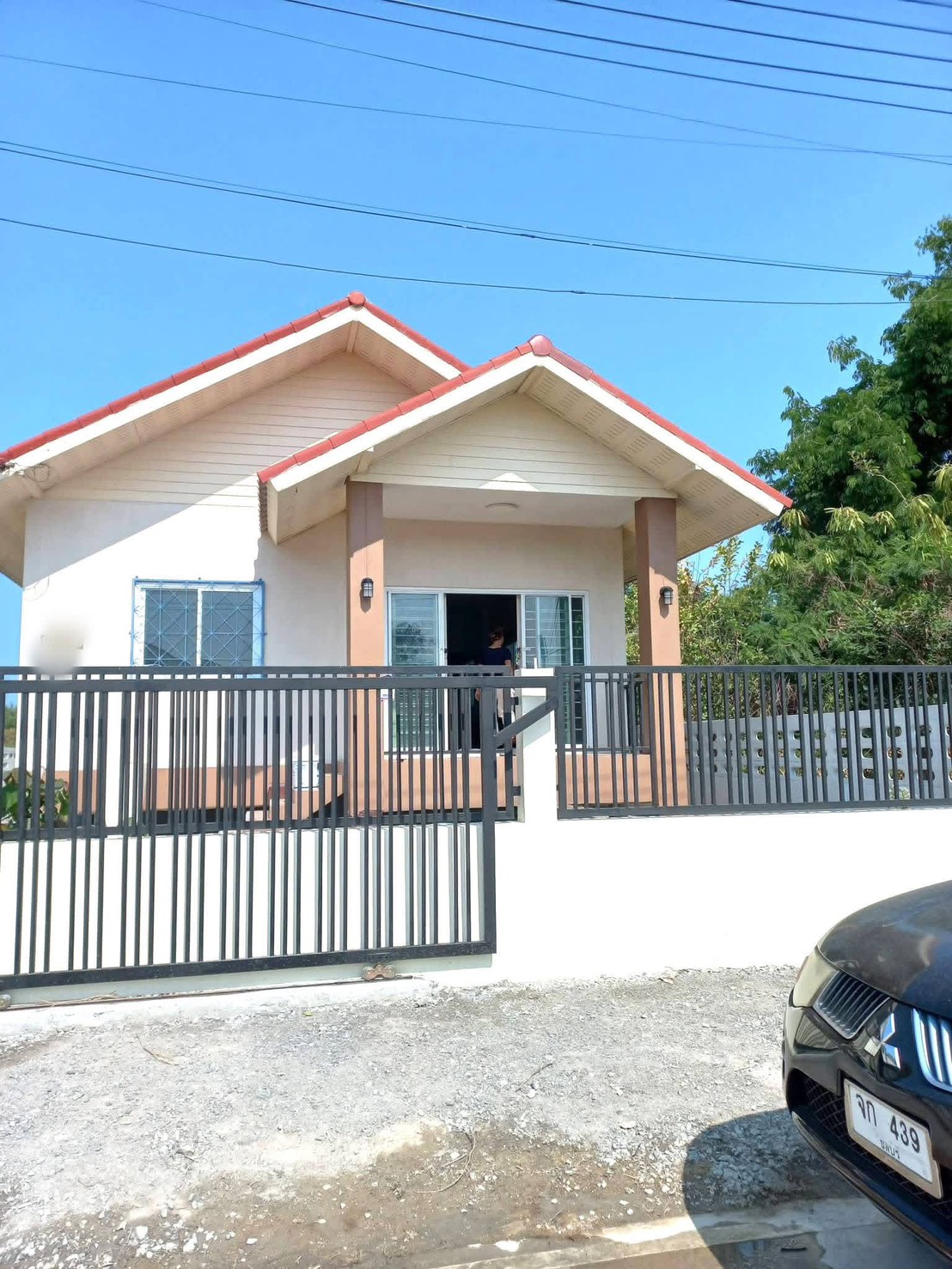 บ้านเดี่ยวชั้นเดียว ทำเลดี ห้วยกะปิ  ถนนข้าวหลาม ใกล้ตลาดหนองมน