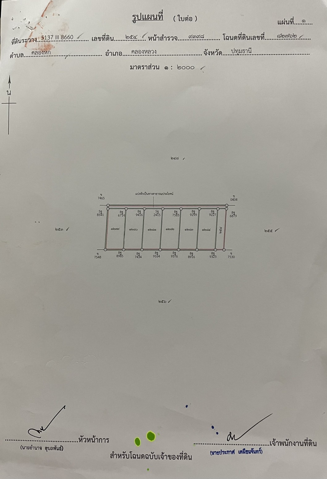 ขายที่ดินเปล่า ทำเลดี อำเภอคลองหลวง ปทุมธานี