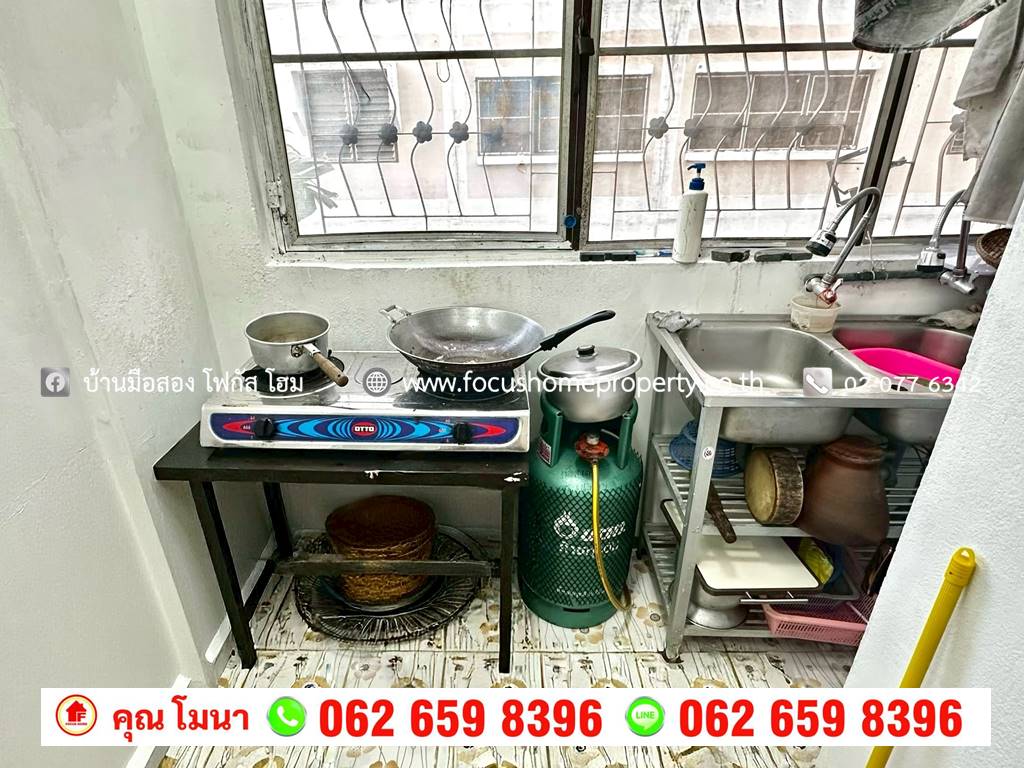 ขาย เอื้ออาทร วัดพระเงิน อาคาร 31 ชั้น 2 ห้องมุม