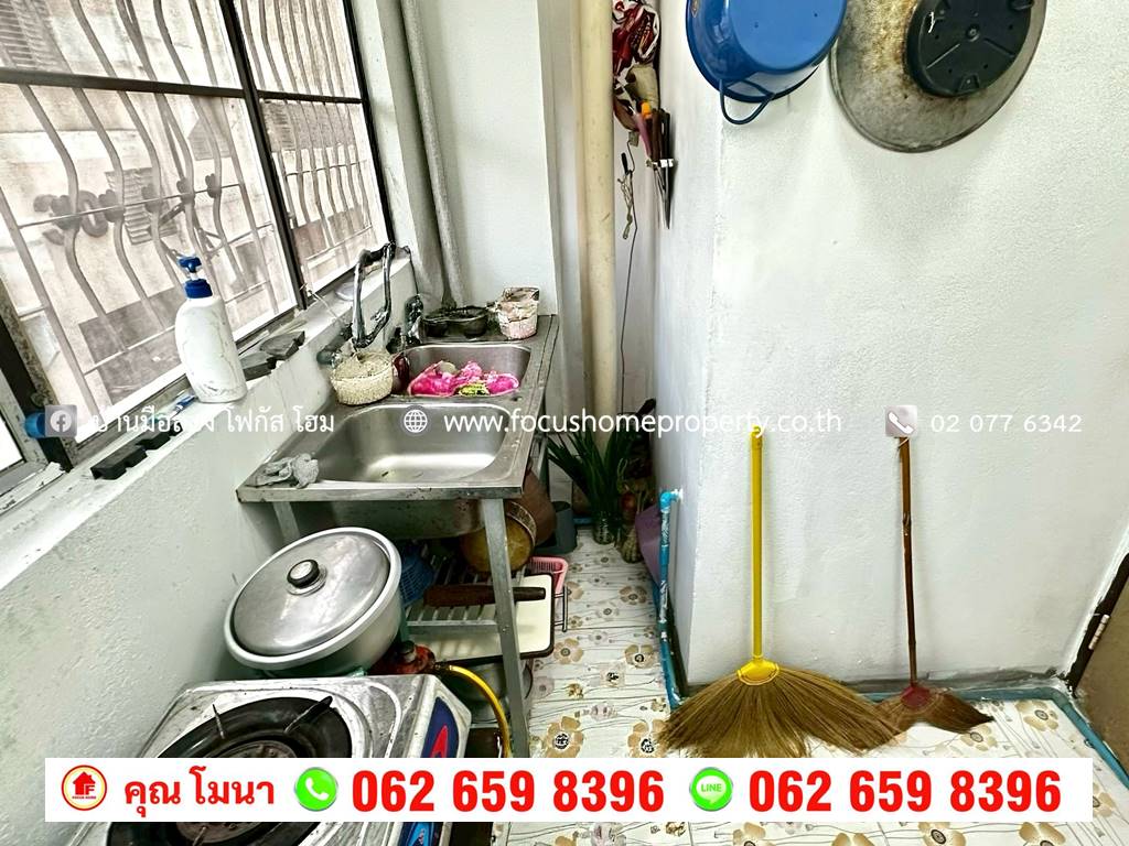 ขาย เอื้ออาทร วัดพระเงิน อาคาร 31 ชั้น 2 ห้องมุม