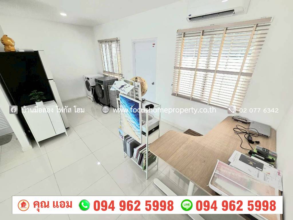 ขาย ทาวน์เฮ้าส์ 2 ชั้น หมู่บ้าน เสนา วีว่า วงแหวน-บางบัวทอง