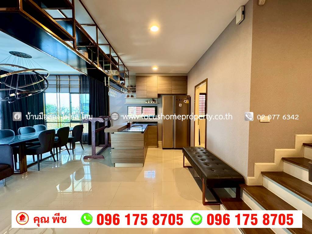 ขาย บ้านเดี่ยว หมู่บ้านบุราสิริ ราชพฤกษ์ 345